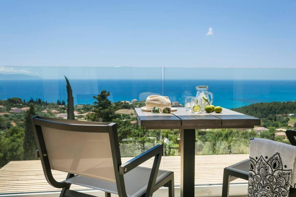 Color Villas-New Villa Green At Trapezaki With Private Pool Mousata Екстер'єр фото